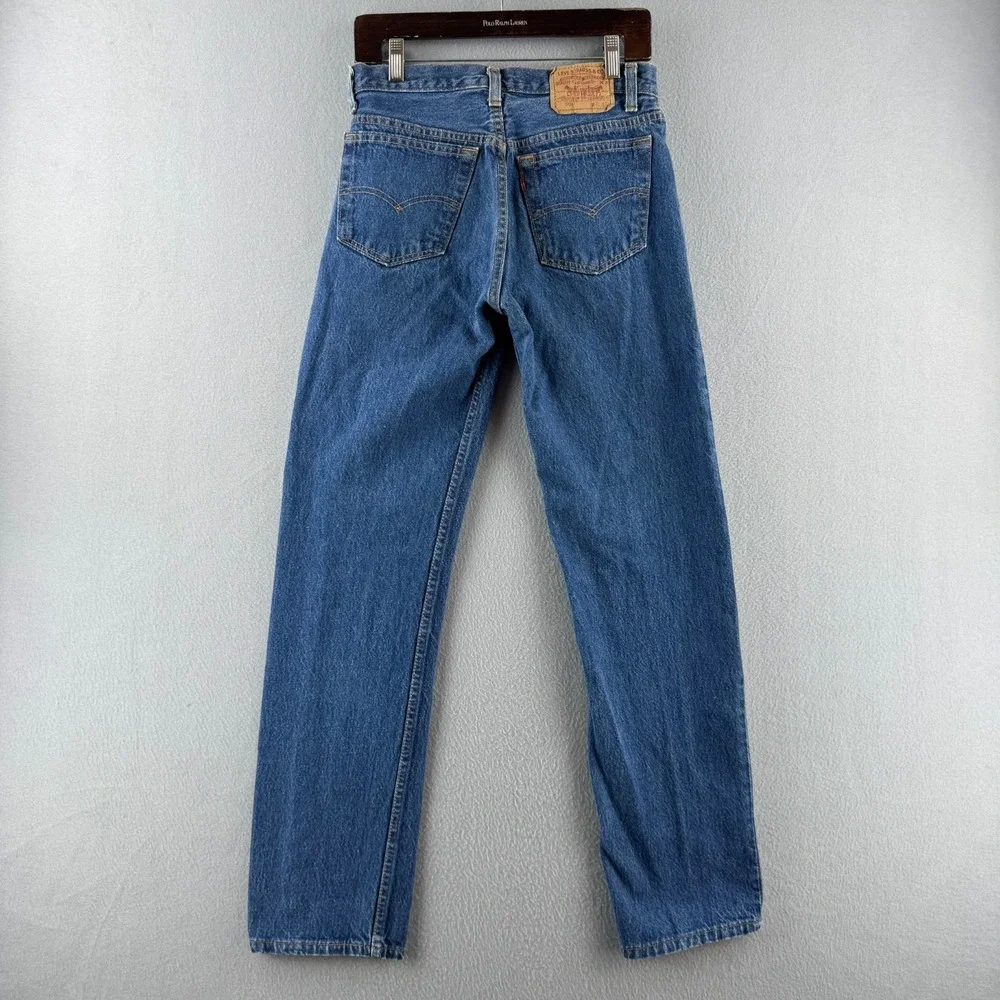Vintage Levis Jeans Mens 31x32 (Fits‎ 29x31) 501 Dark Fuzzy 80s Made in USA